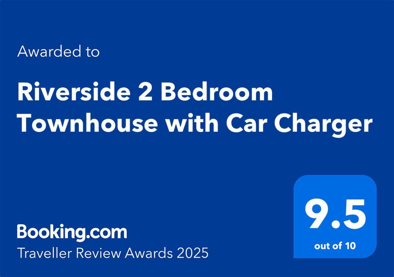 Riverside 2 Bedroom Townhouse With Car Charger Abergavenny Exteriör bild
